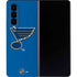 NHL St. Louis Blues Solid Background Galaxy Z Fold4 5G Skin